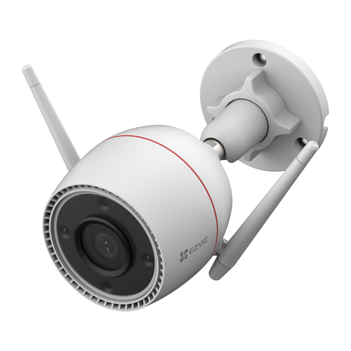 A doua imagine aCamera IP EZVIZ de exterior, WI-Fi, rezolutie 2K+, Audio bidirectional, distanta IR 30 metri, imagini color 24/7 CS-H3c-2K+