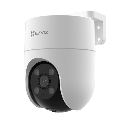 A doua imagine aCamera IP EZVIZ de exterior, WI-Fi, Pan&Tilt, rezolutie 2K+, Audio bidirectional, distanta IR 30 metri, imagini color 24/7 CS-H8C-2K+