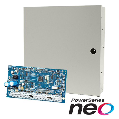 Centrala SERIA DSC POWER NEO 8 zone extensibila la 32 zone, 4 partitii - DSC HS2032NKE