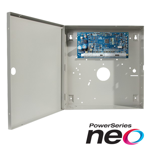 A doua imagine aCentrala SERIA DSC POWER NEO 8 zone extensibila la 128 zone, 8 partitii - DSC HS2128NKE