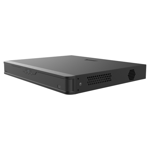 A doua imagine aXVR seria Easy Hibrid, 32 canale AnalogHD 8MP + 4 canale IP 8MP, Audio over coaxial, Alarma, H.265 - UNV XVR302-32Q3