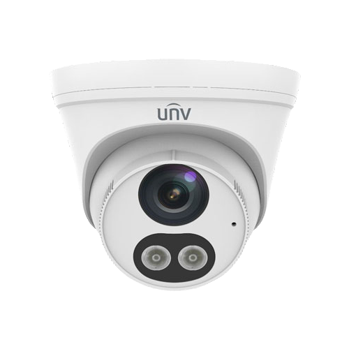 ColorHunter - Camera IP 2MP, lentila 2.8mm, WL 30m, Mic., PoE - UNV IPC3612LB-AF28K-WL