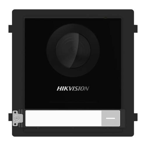 A doua imagine aModul Master conectare 2 fire, camera video 2MP fisheye si un buton apel, IR 3m - HIKVISION DS-KD8003Y-IME2