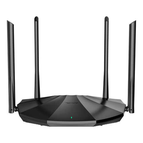 A doua imagine aRouter WiFi 6, DualBand 2.4Ghz/5GHz 300+1201Mbps, 4x6dBi, 4 porturi Gigabit - TENDA TND-RX2