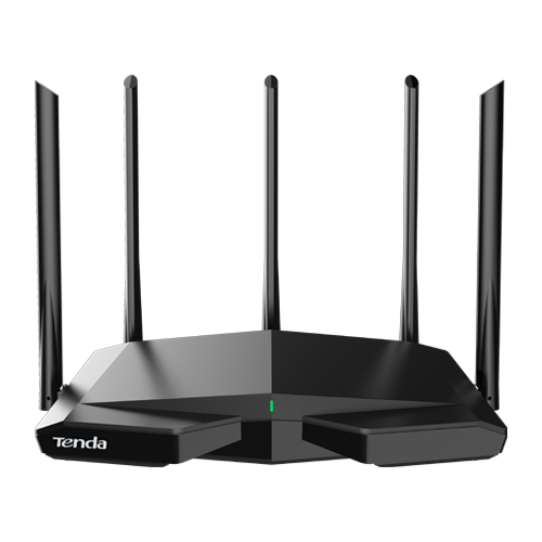 A doua imagine aRouter Wi-Fi 6e, AX5700 TriBand 2.4/5GHz/6GHz, 861+2402+2402 Mbps,  5x6dBi, 4 x Gigabit - TENDA TND-TX27-PRO
