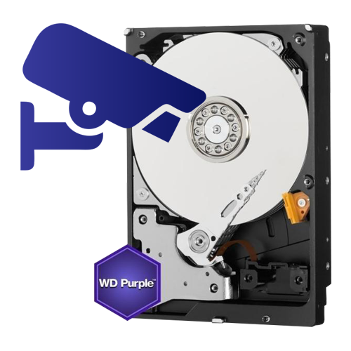 A doua imagine aHard disk 1TB - Western Digital PURPLE WD10PURX