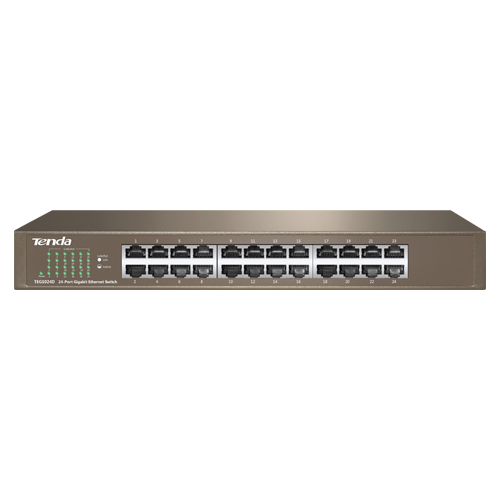 A doua imagine aSwitch 24 porturi Gigabit - TENDA TND-TEG1024D
