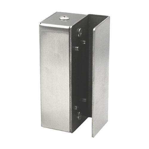 A doua imagine aSuport din otel inox pt. montaj bolt CSL-39/40 in podea la usi din sticla CSL-U