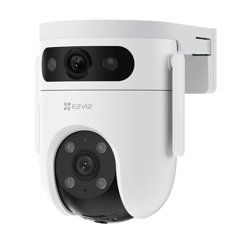 Camera IP WI-Fi Pan&Tilt, Dual 5MP, Audio bidirectional, SDcard, IR 30m, color 24/7 - EZVIZ CS-H9c-5MP(DL)