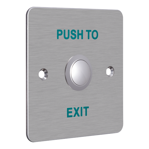 A doua imagine aButon iesire montaj ingropat, panou frontal Aluminiu - HIKVISION DS-K7P01