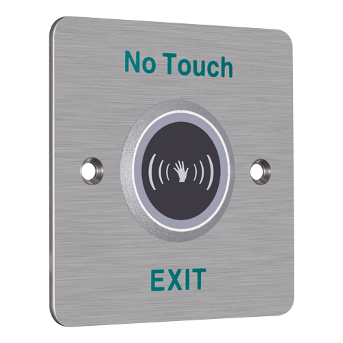A doua imagine aButon iesire no touch, montaj ingropat, panou frontal Otel inoxidabil - HIKVISION DS-K7P03