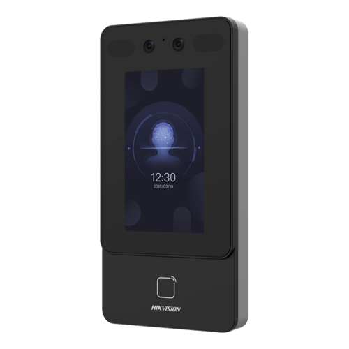 A doua imagine aTerminal control acces cu recunoastere faciala, card MIFARE, PIN, camera 2MP, WiFi, PoE - HIKVISION DS-K1T342MWX-E1