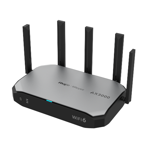 A doua imagine aRouter WiFi 6 Dual Band, 5 porturi GE, AX3000, Cloud Management - Ruijie RG-EG105GW-X