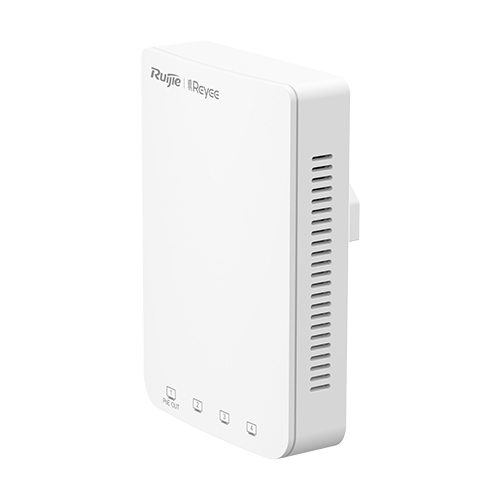 A doua imagine aAccess Point Wireless AC1300 Dual-Band, Wi-Fi 5, 2 dBi, 5x RJ45 Gigabit, PoE IN, Cloud Management - Ruijie RG-RAP1200(P)