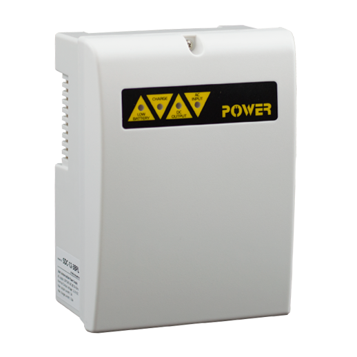 A doua imagine aSursa de alimentare 12V/3A, back-up in cabinet de plastic SDC-12-3BPL