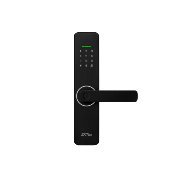 Incuietoare hoteliera WiFi, cititor de amprenta, carduri, tastatura IoT Smart Lock - ZKTeco DL-ML100