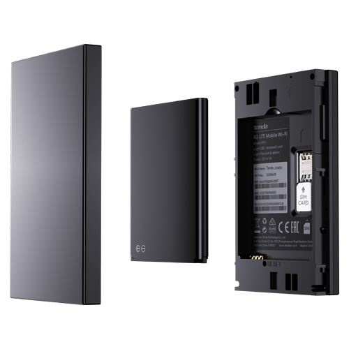 A doua imagine aRouter portabil LTE 4G, WiFi 6, 2.4 GHz, 286Mbps, Nano SIM - TENDA TND-MF3