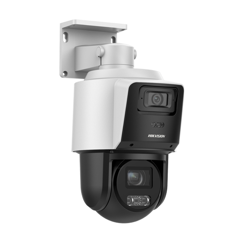 A doua imagine aCamera TandemVu PTZ, 4MP, 10X, IR max. 80m DarkFighter, WL 30m - HIKVISION  DS-2SE3C410MWG-E14-2.8mm