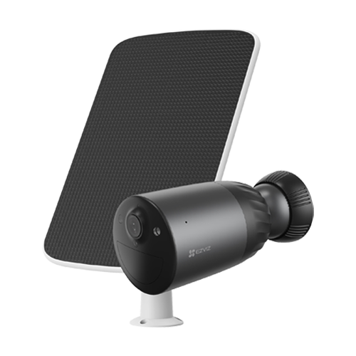 Camera IP Wi-Fi6, rezolutie 8.0MP, acumulator 10.400 mAh, Audio, IR15m, Color 24/7, Panou Solar - EZVIZ CS-BC1C-4K(SP-kit)