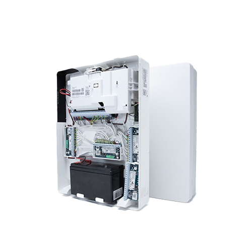 A doua imagine aCentrala efractie IQ Pro 128 zone hibride, WiFi, 4G, Ethernet, Z-Wave - (carcasa metal) - DSC IQPR015M
