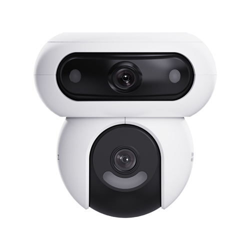 A doua imagine aCamera IP, Wi-Fi, Dual-Lens Pan&Tilt 4MP, Audio bidirectional, Alarma, IR 30M, Color 24/7 - EZVIZ CS-H90(2x4MP)