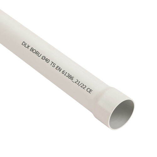 Tub PVC MUFAT D16, 750N, 3m - DLX TRP-805-16