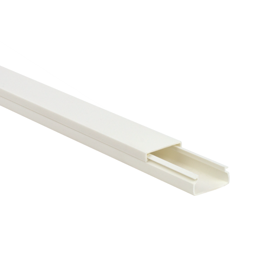 A doua imagine aCanal cablu 20x10 mm cu adeziv, 2m - DLX PVCA-206-10
