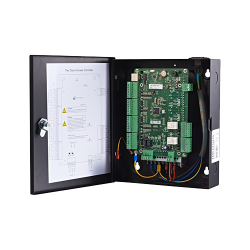 A doua imagine aCentrala de control acces pentru 2 usi bidirectionala, conexiune TCP/IP - HIKVISION DS-K2802