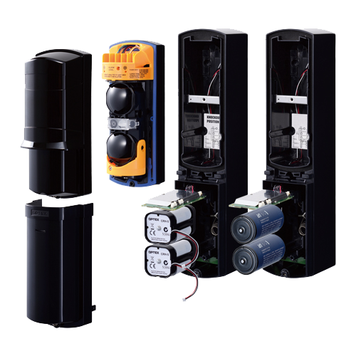 A doua imagine aBariera IR de exterior 60m, dual beam, baterii - OPTEX SL-200TNR
