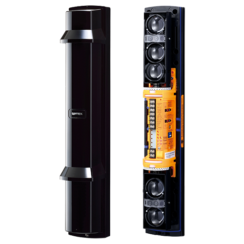A doua imagine aBariera IR de exterior 60m, 4 fascicule, 4 canale Master - OPTEX SL-200QDM