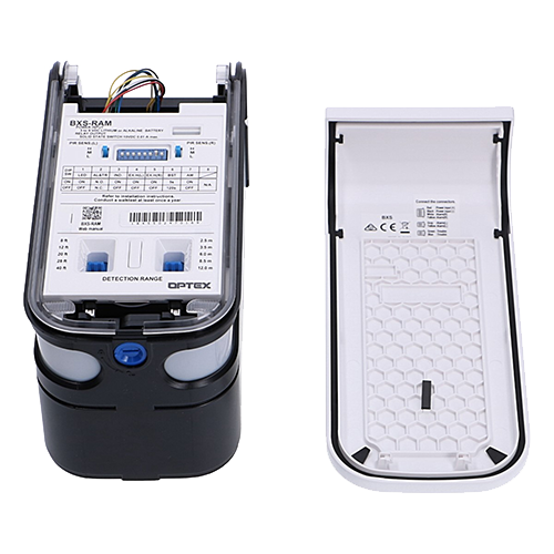 A doua imagine aDetector de miscare PIR exterior, quad narrow cu anti-masking, baterii - OPTEX BXS-RAM