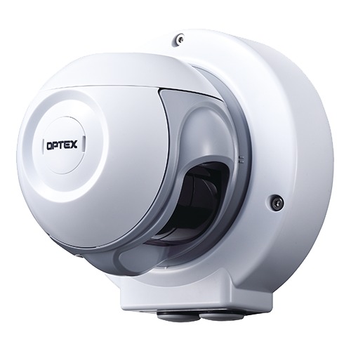 A doua imagine aDetector laser IR interior-exterior Redscan Mini, 20 x 20m la 95Â° LiDAR PoE - OPTEX RLS-2020S