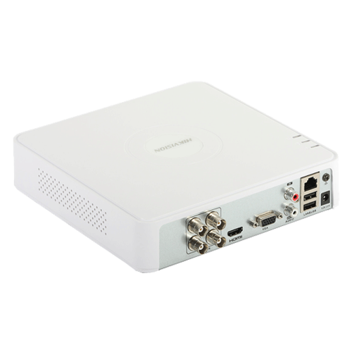 DVR 4 ch. video 4MP lite, AUDIO HDTVI 'over coaxial' - HIKVISION DS-7104HQHI-K1(S)