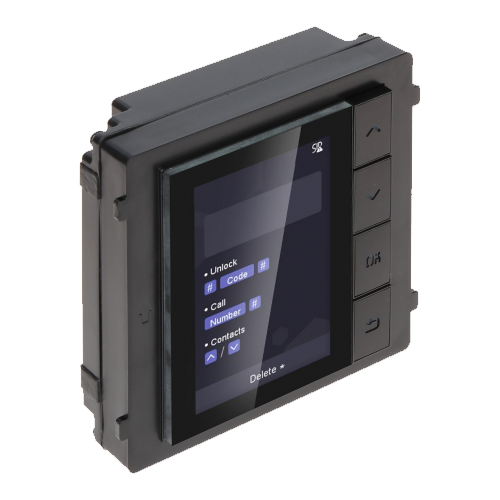 A doua imagine aModul afisaj LCD TFT pentru Interfon modular - HIKVISION DS-KD-DIS