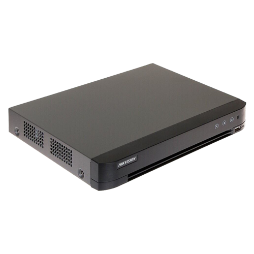 DVR AcuSense 8 ch. video 4MP, Analiza video, 1 ch. audio - HIKVISION iDS-7208HQHI-M1-S