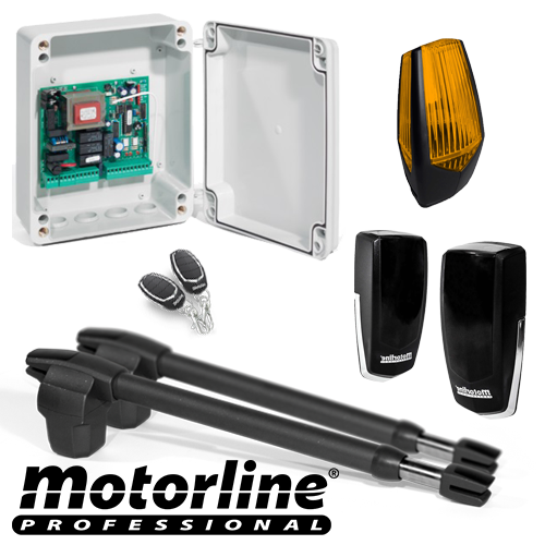 Kit automatizare poarta batanta 2x4m -MOTORLINE LINCE600-KIT
