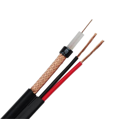 A doua imagine aCablu coaxial RG59 + alimentare 2x0.75, 305m, negru TSY-RG59+2X0.75-B