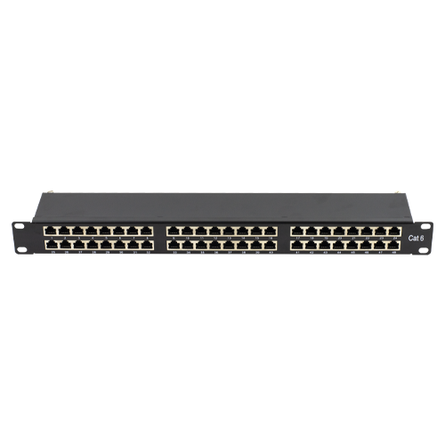 A doua imagine aPatch Panel 2U, FTP cat6, 48 porturi RJ45 - ASYTECH Networking ASY-PP-FTP6-48