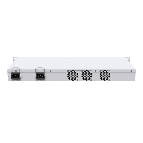 A doua imagine aManagement Switch 24 x SFP+ 10Gbps, 2 x QSFP+ 40Gbps - Mikrotik CRS326-24S+2Q+RM
