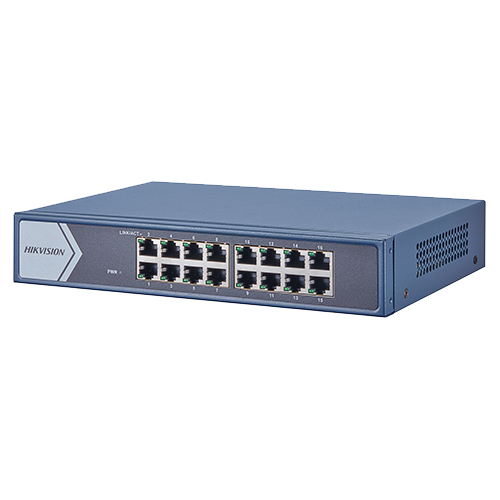 A doua imagine aSwitch 16 porturi Gigabit - HIKVISION DS-3E0516-E
