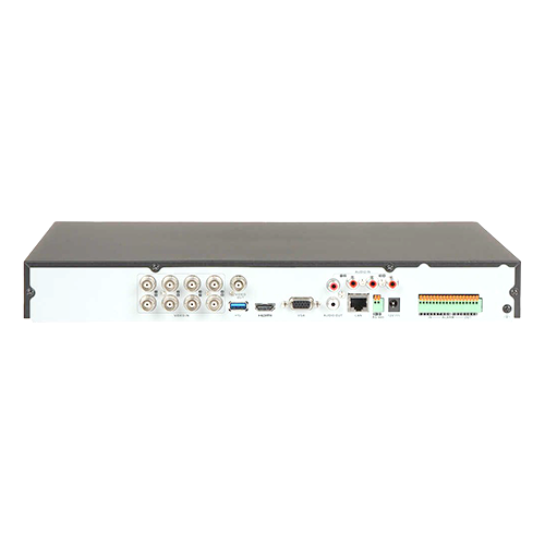 A doua imagine aDVR AcuSense 8 ch. video 8MP, Analiza video, AUDIO 'over coaxial', Alarma 8/4 - HIKVISION iDS-7208HUHI-M2-SA