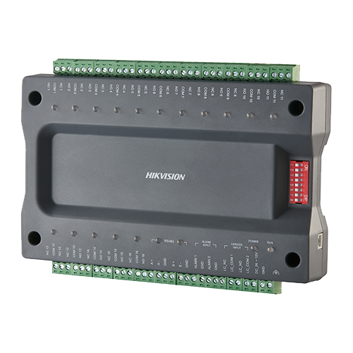 A doua imagine aController pentru comanda lifturi, 16 relee NO-NC, RS485 - HIKVISION DS-K2M0016A