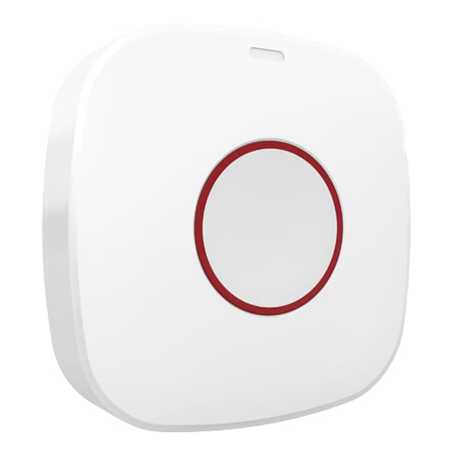 A doua imagine aButon de urgenta Wireless AX PRO 868Mhz, un canal, montaj aplicat - HIKVISION DS-PDEB1-EG2-WE