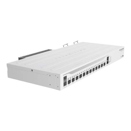 A doua imagine aCloud Core Router 12x10G SFP+, 2x25G SFP28, RouterOS L6 - Mikrotik CCR2004-1G-12S+2XS