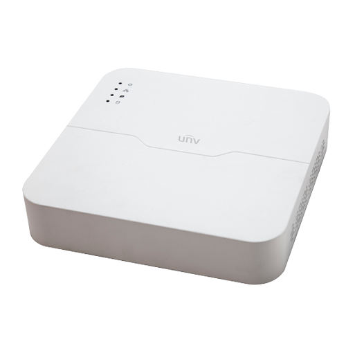 A doua imagine aNVR seria Easy, 4 canale 8MP  + 4 porturi Long PoE, H.265 Ultra - UNV NVR301-04LS3-P4