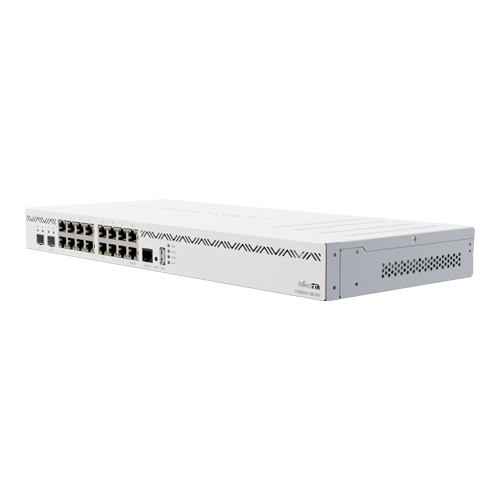 A doua imagine aCloud Core Router, 16 x Gigabit, 2 x SFP+, RouterOS L6, 1U - MikroTik CCR2004-16G-2S+