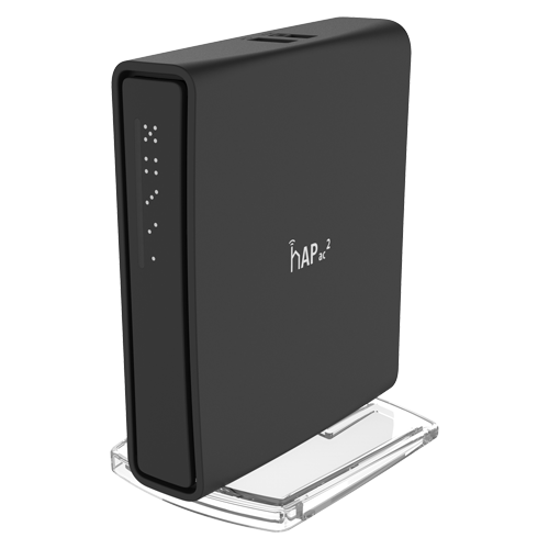 A doua imagine ahAP acÂ², 5 x Gigabit, 802.11b/g/n 2.4Ghz, 802.11an/ac 5GHz, USB - MikroTik RBD52G-5HacD2HnD-TC