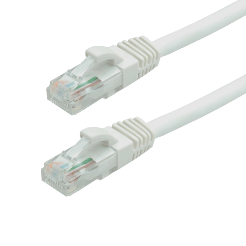 Patch cord Gigabit UTP cat6, LSZH, 1.0m, alb - ASYTECH Networking TSY-PC-UTP6-1M-W
