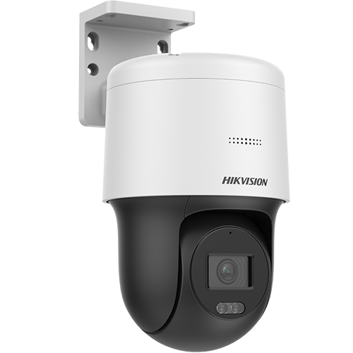 A doua imagine aCamera miniPT IP 4MP, lentila 2.8mm, IR si White Light 30m, Audio - HIKVISION DS-2DE2C400MW-DE-F1-S7