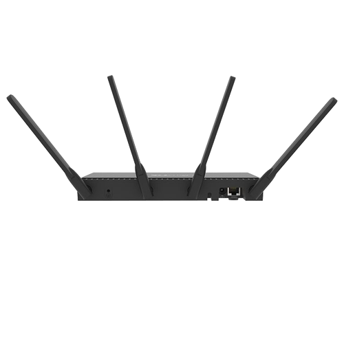 A doua imagine aRouter 10 x Gigabit, 1 x SFP+ 10Gbps,PoE IN/OUT, RouterOS L5, Wi-Fi - Mikrotik RB4011iGS+5HacQ2HnD-IN